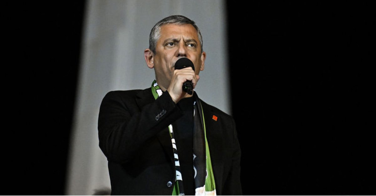 CHP Genel Başkanı Özgür Özel’in “alçak adamlar” sözlerine soruşturma