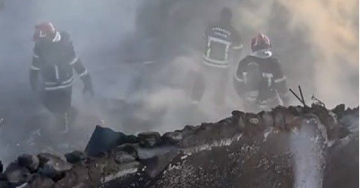 Osmaniye’de çiftlikte yangın: 8 koyun ve 120 kümes hayvanı telef oldu