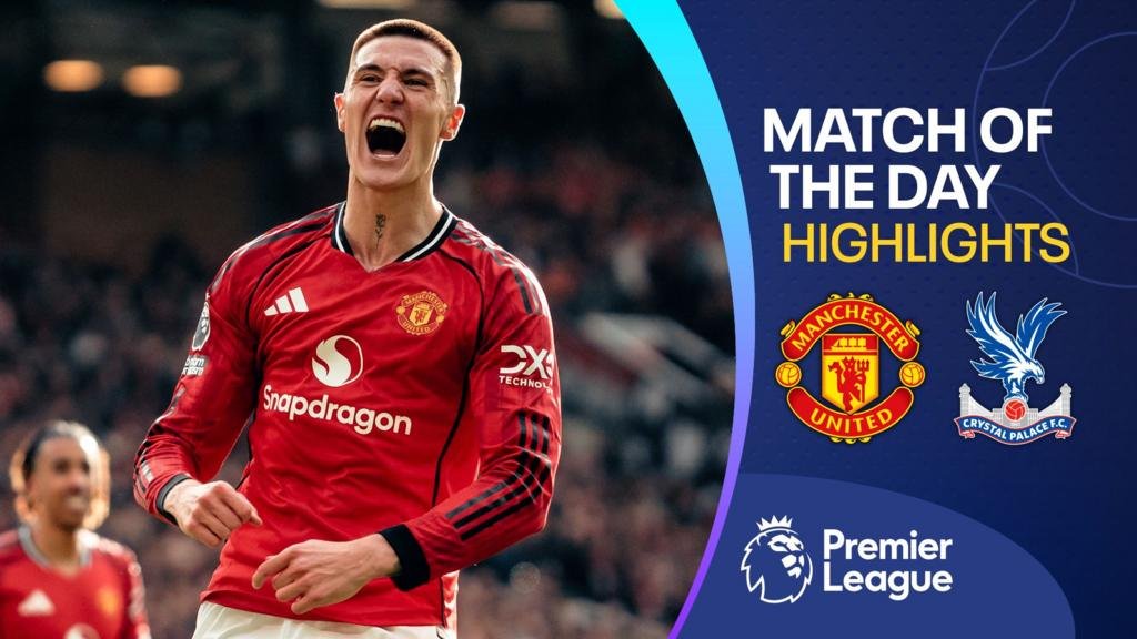 Sesko leads Man Utd to victory against 10-man Crystal Palace