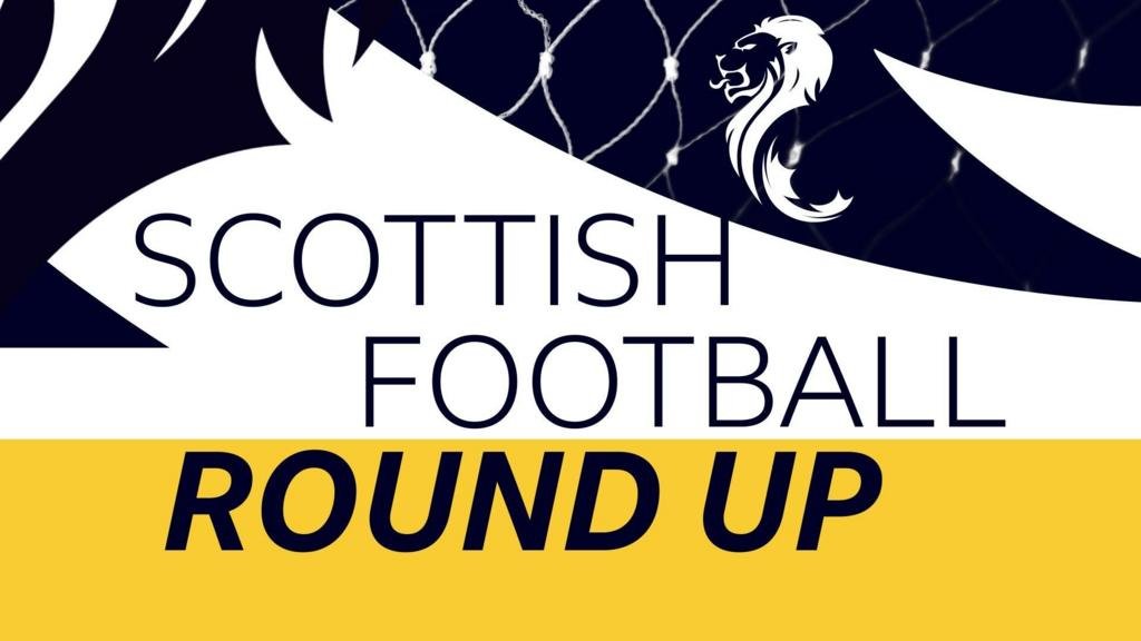Watch the best of the weekend's football from Scotland