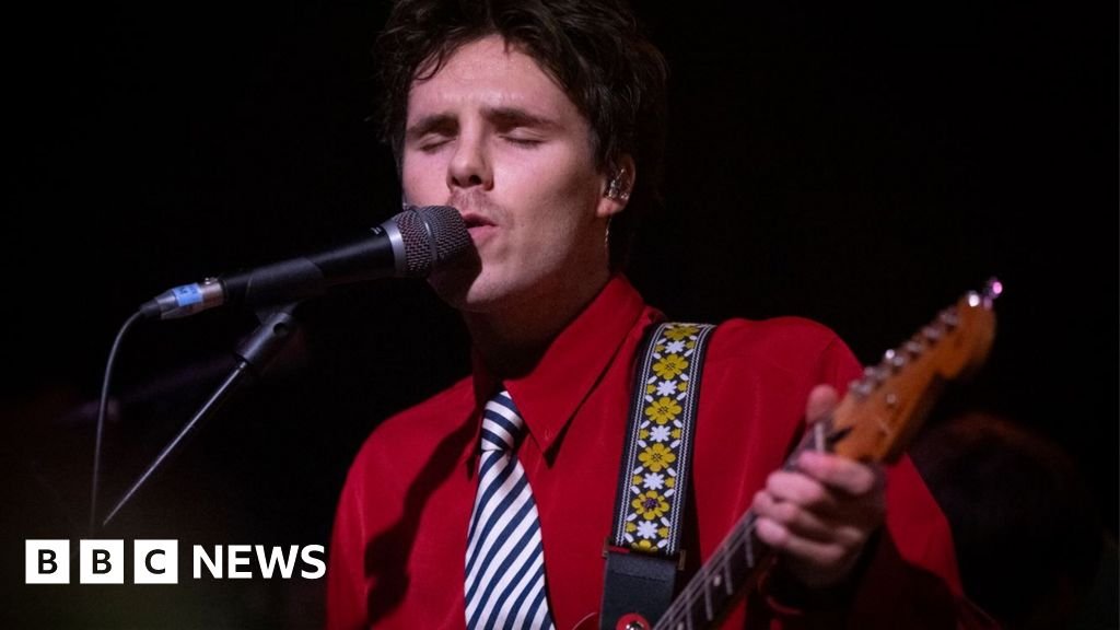 Souvenir ticket for Cruz Beckham's Wales gig says Cardiff is in England